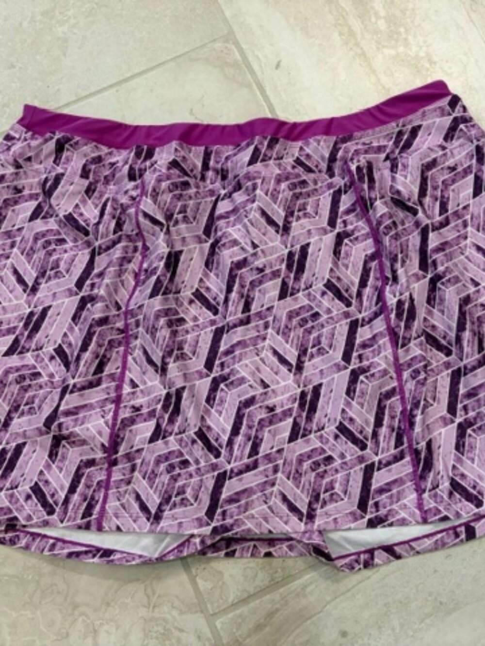 Fullbeauty Sport Women’s Athletic Skort Sz 26-28 Purple Outdoors Pickleball